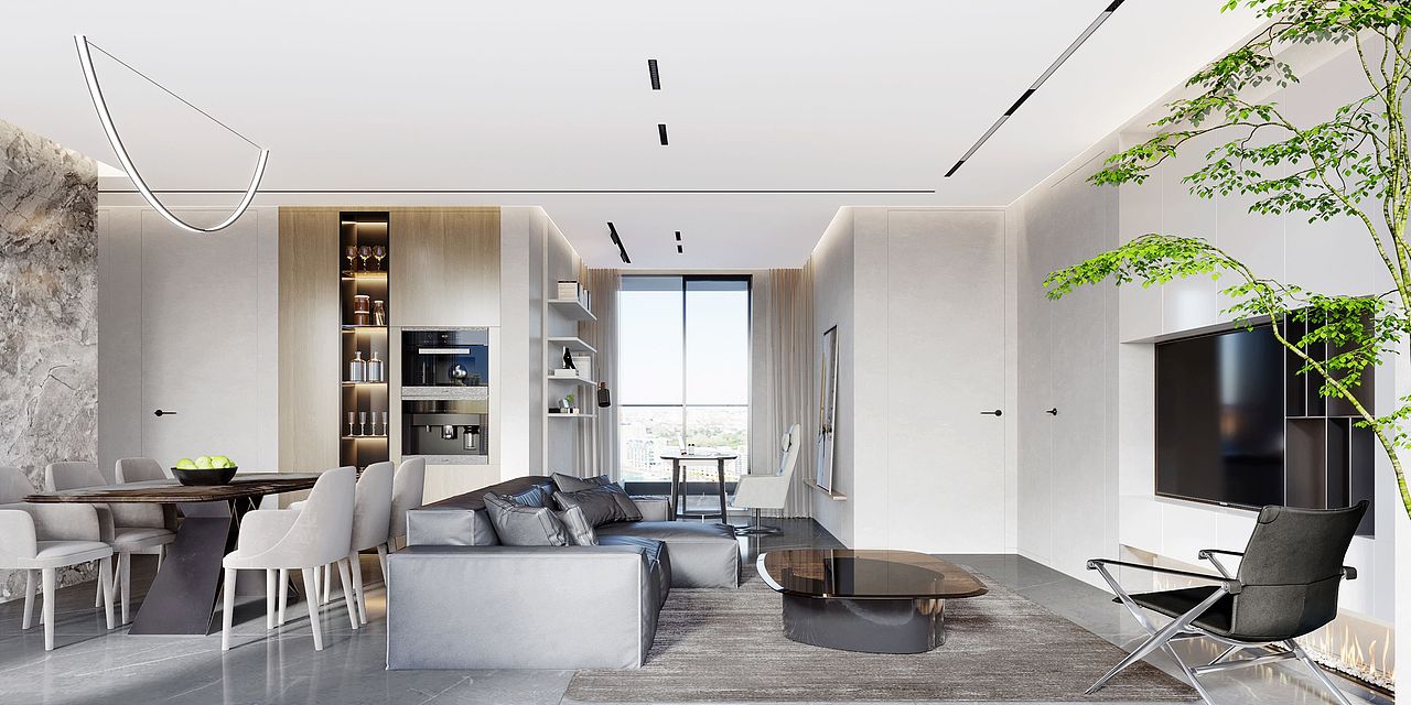 上班时候的一些室内作品。