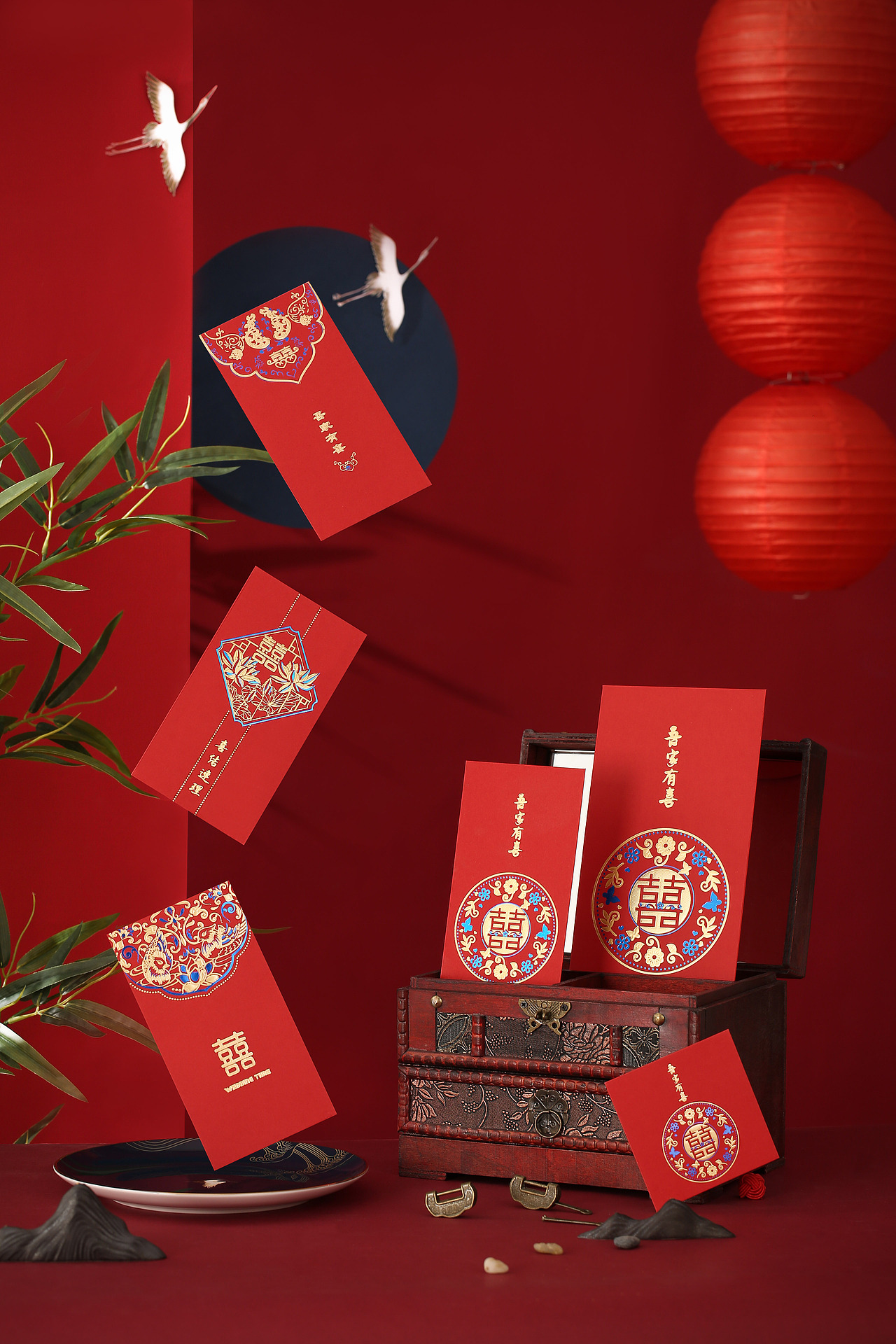 红包「国潮婚品系列 | 婚庆用品拍摄 ✖ 喜尚摄影