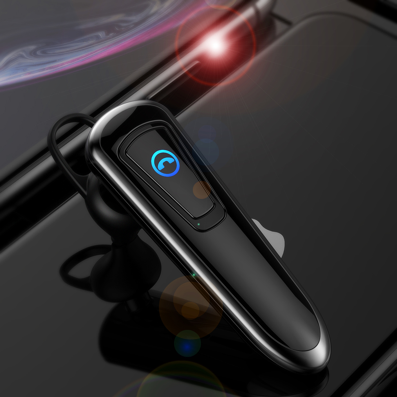 蓝牙耳机 建模渲染效果图亚马逊主图广告宣传图