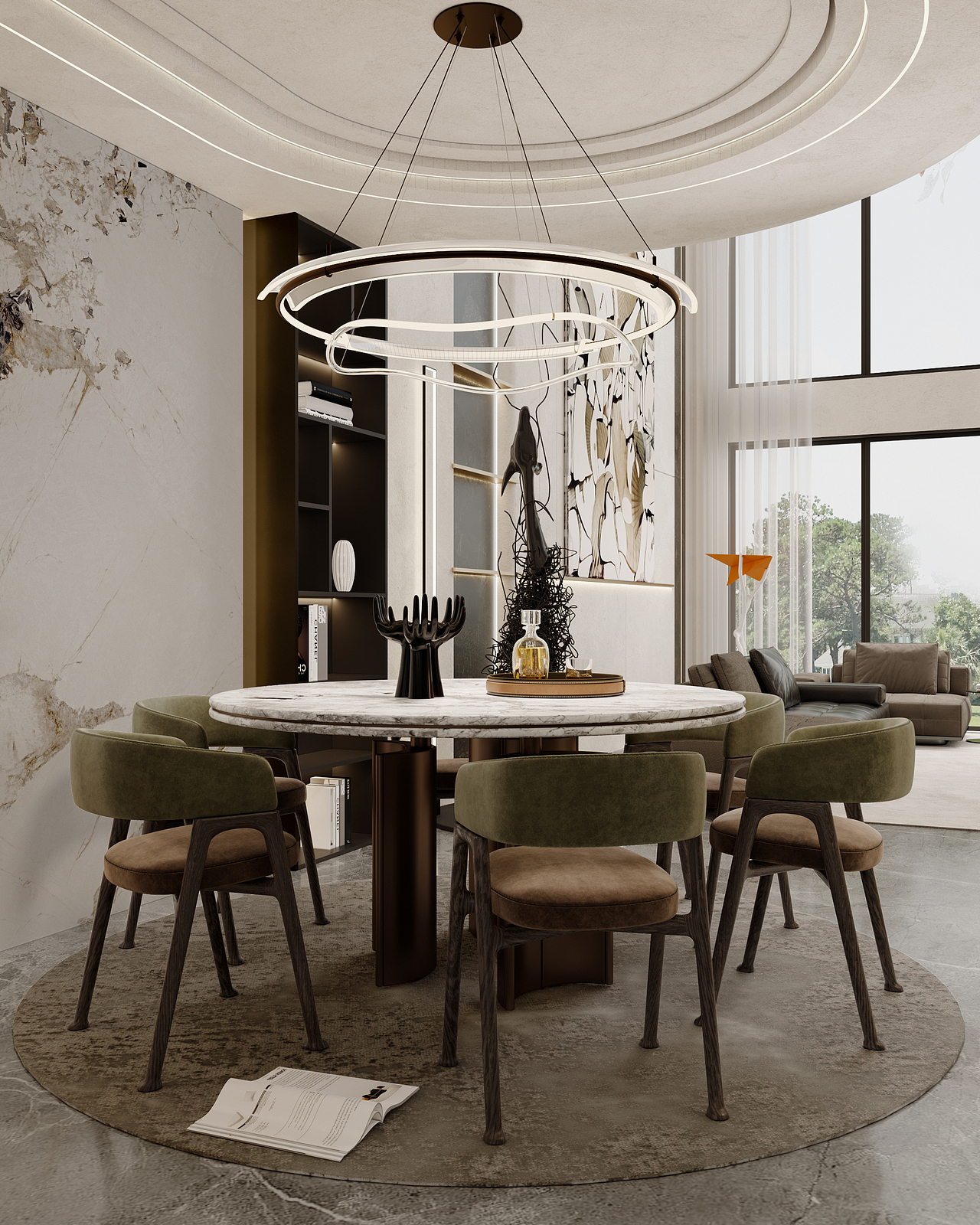 简约别墅效果图