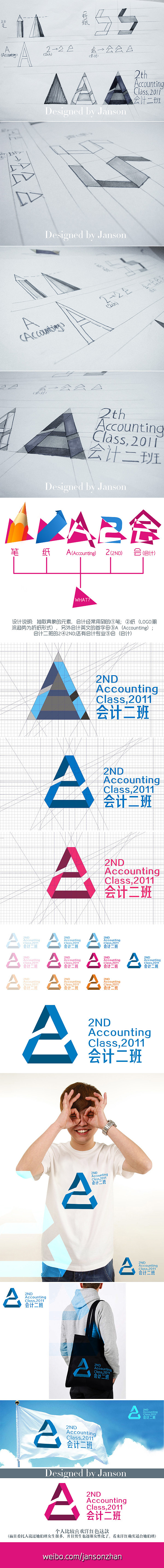 2nd Accounting Class,2011 会计二班（图ZNzAxODIzMg==） - Logo - 站酷设计师Toufu詹原创素材 - 站酷ZCOOL