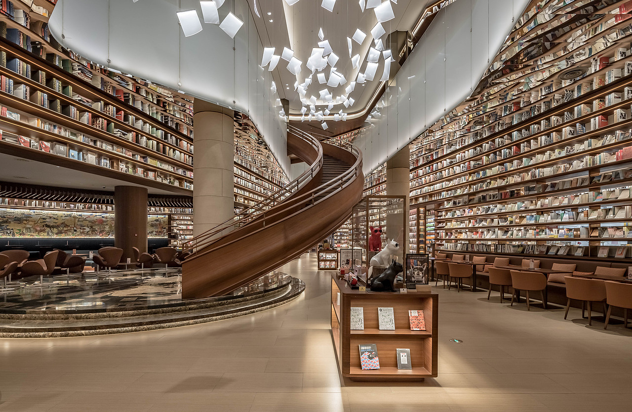 言几又书店·迈科中心旗舰店（图ZMTYwNzE4MjIw） - 环境/建筑摄影 - 站酷设计师叫我Kevin好了原创素材 - 站酷ZCOOL