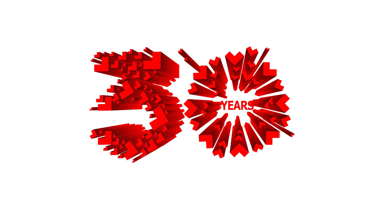 万达30周年LOGO方案