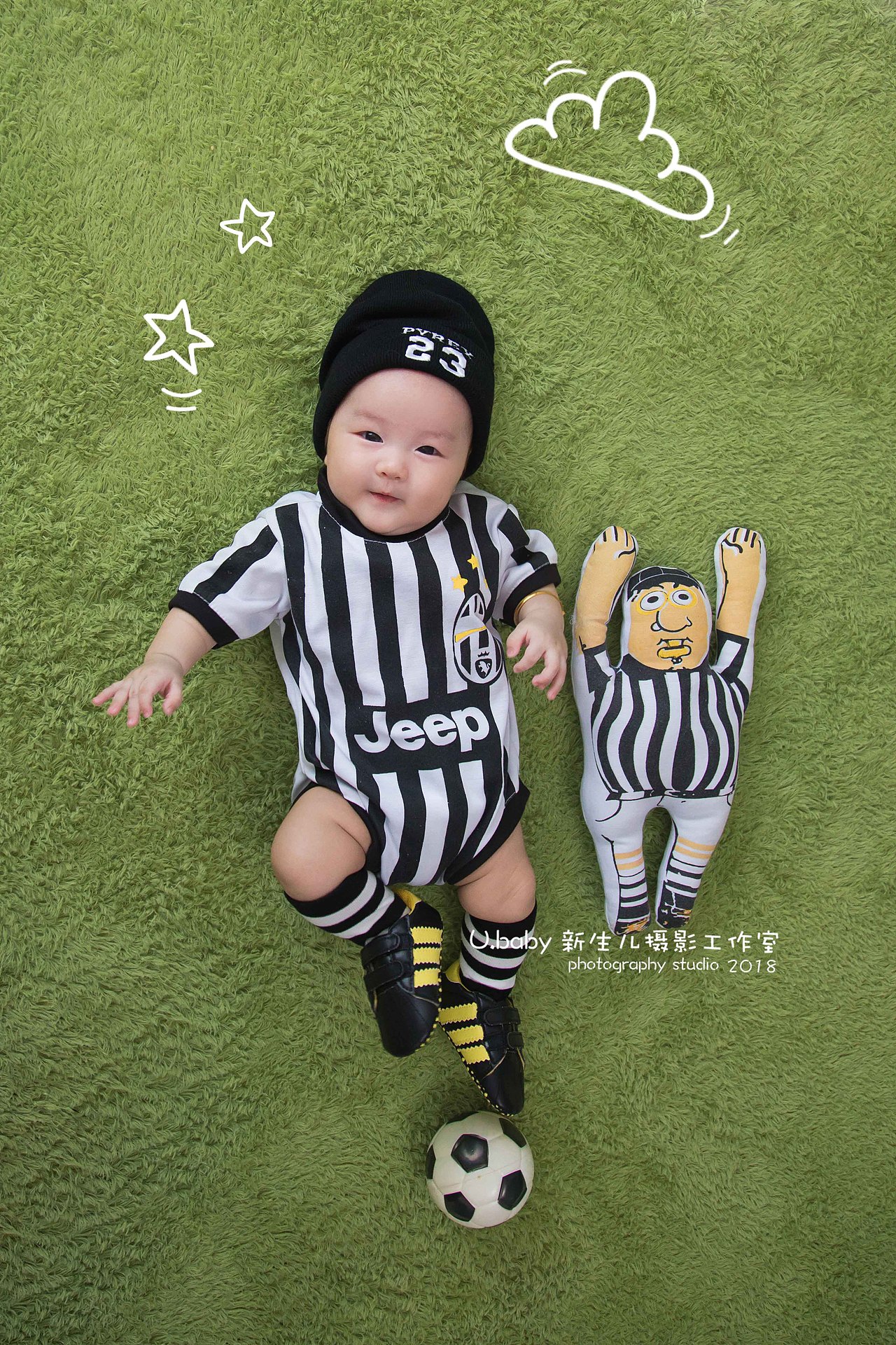 百天宝宝男孩场景