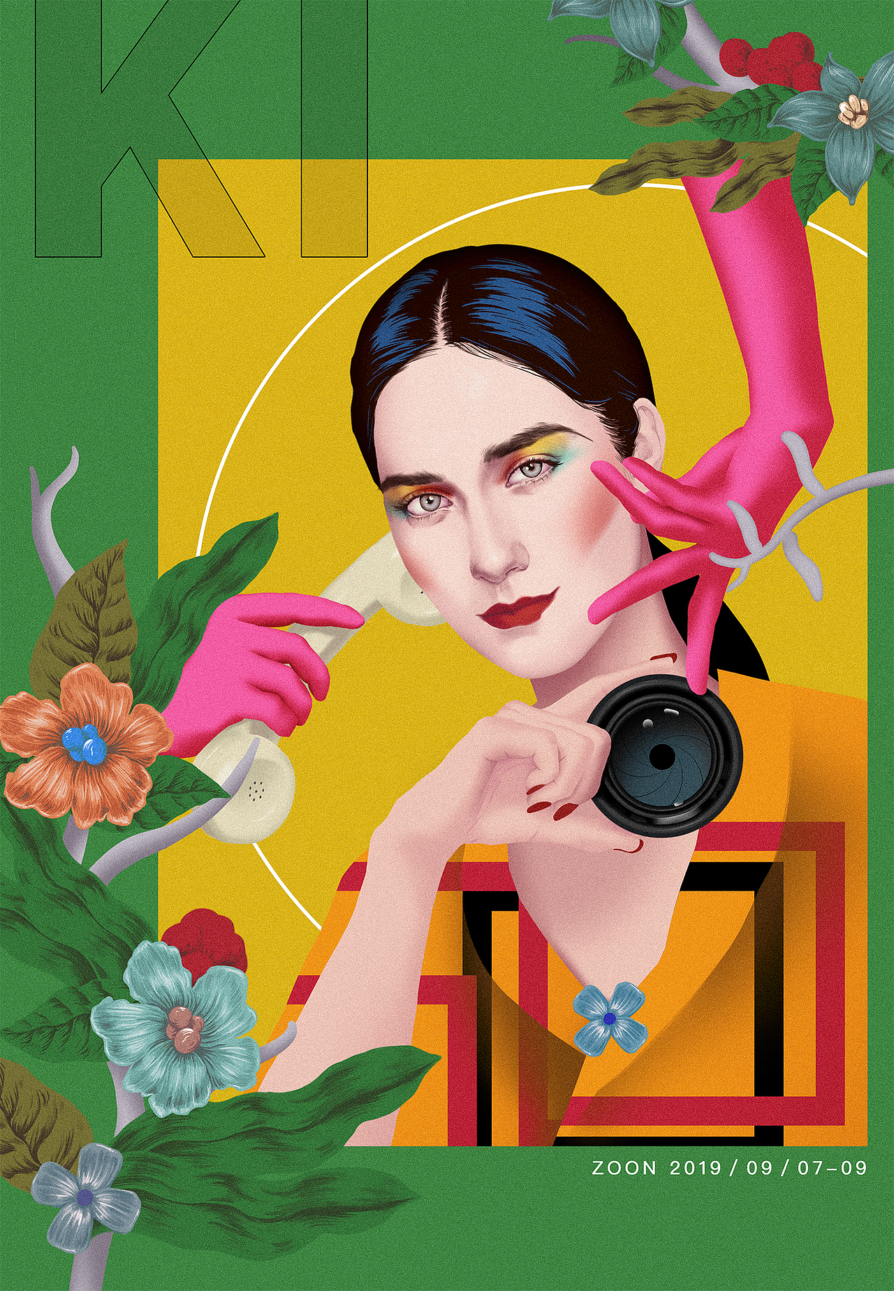 smile|插画|艺术插画|这个字读鋆_原创作品-站酷(zcool)