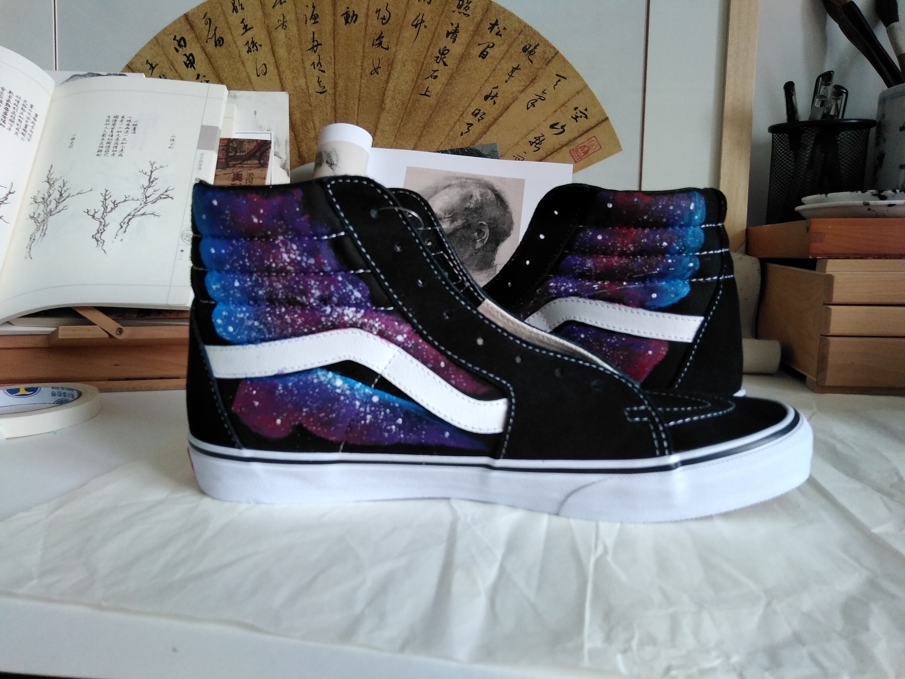 vans手绘《星空》