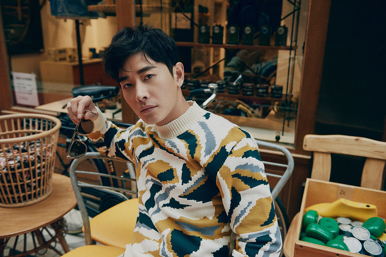 罗晋时尚先生封面