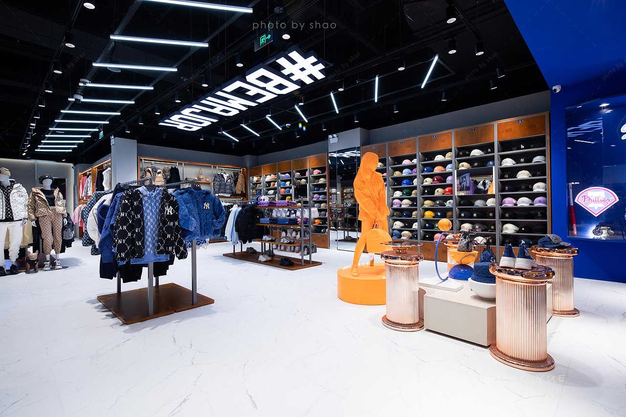 mlb(万科新淮中心) shao 徐州商业空间摄影 服装店
