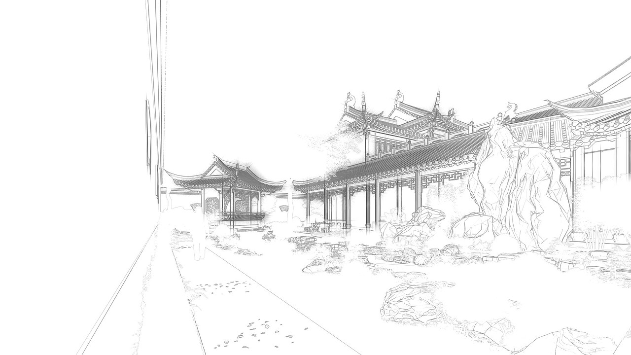 lumion 古建表现（图ZMTA5NTk0MTg4） - 动画/影视 - 站酷设计师BEEHIVE_唐原创素材 - 站酷ZCOOL