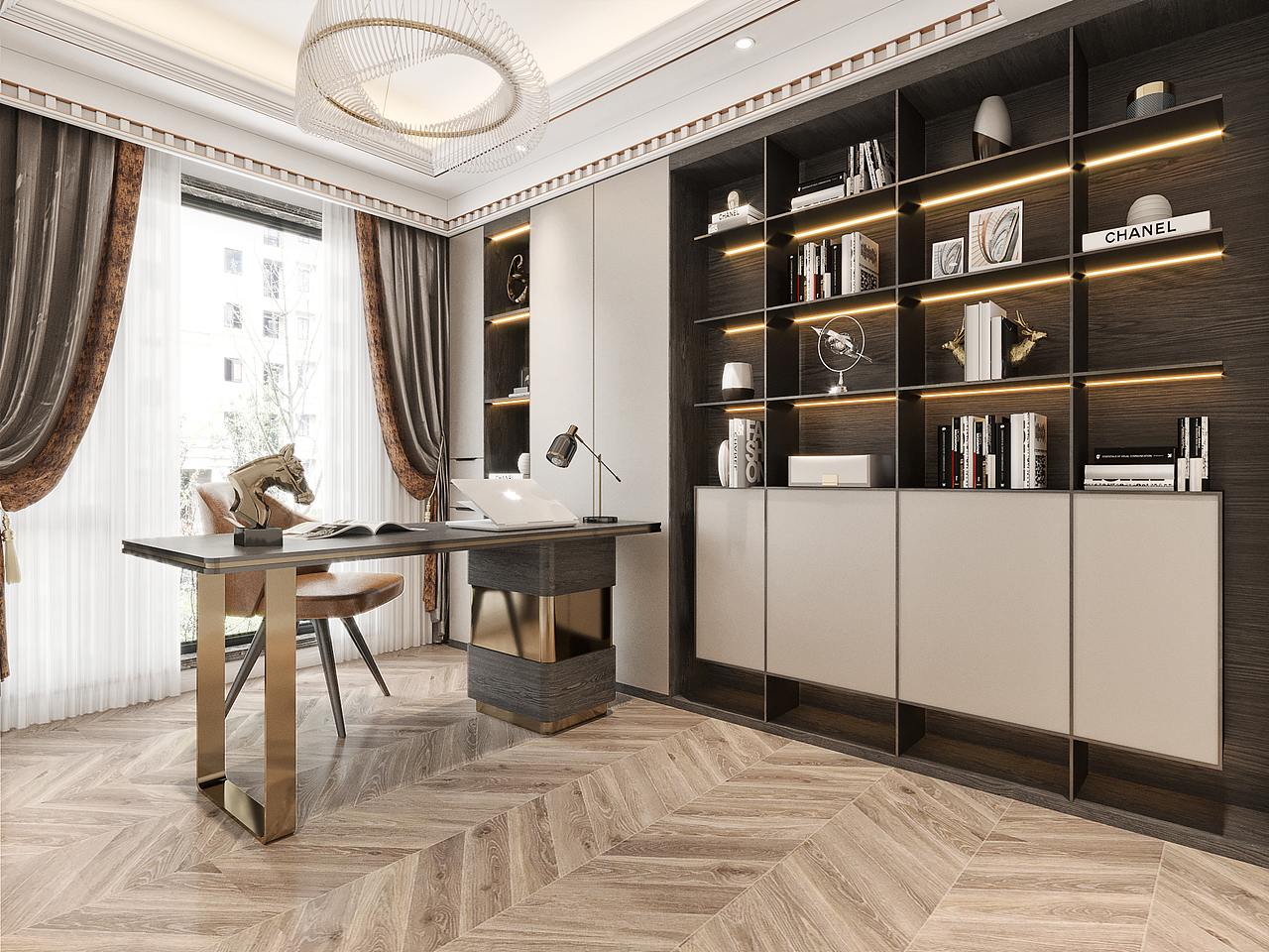 现代轻奢全屋一套