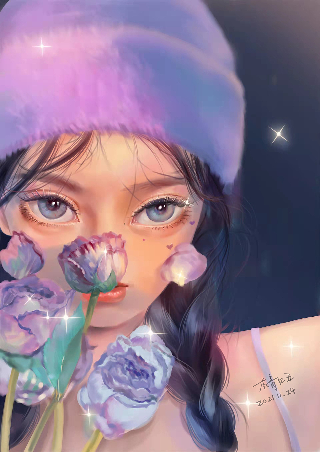 板绘人物练习（图ZMjc5NTIwNjk2） - 创作习作 - 站酷设计师木青九五原创素材 - 站酷ZCOOL