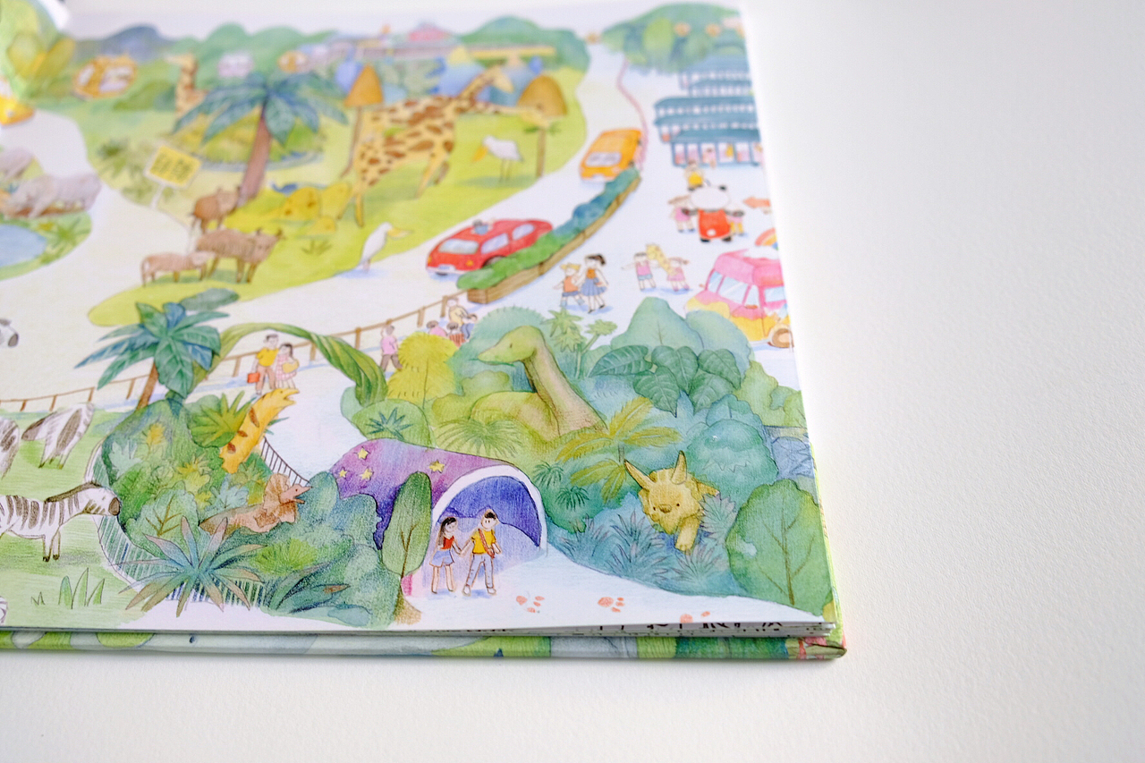 长隆野生动物世界合作绘本“长长的长隆”