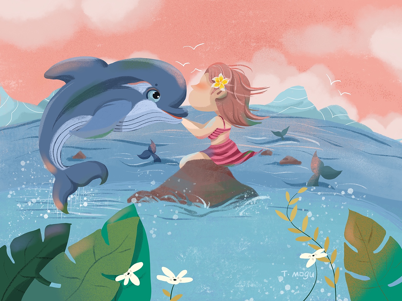 如果大海也会做梦，我会是什么颜色的🐠