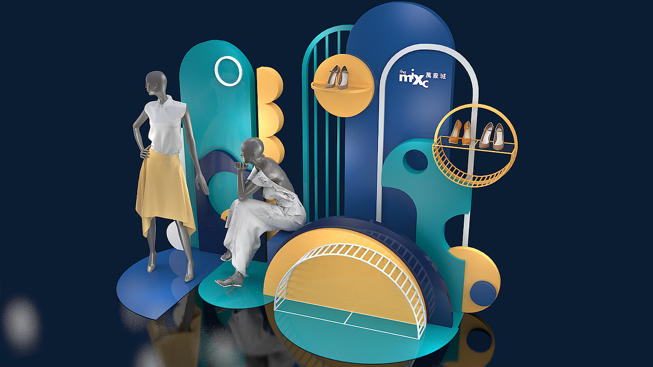 橱窗/服装dp点展示