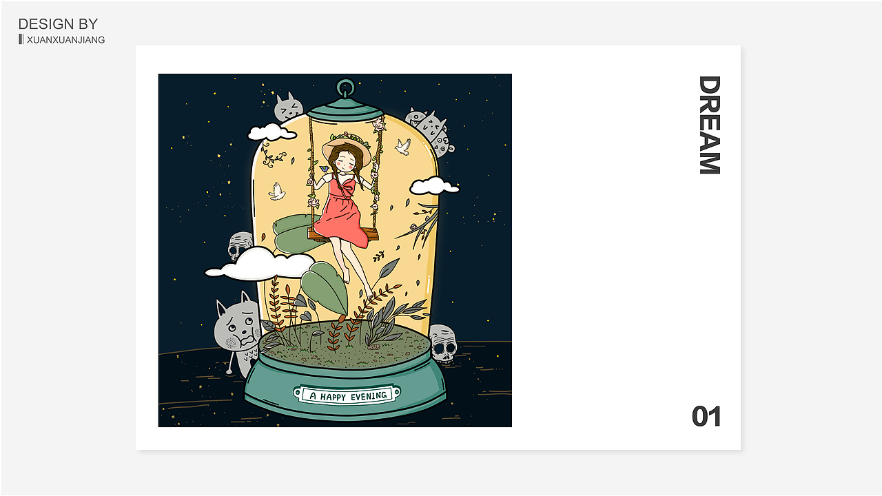 上半年插画作品集