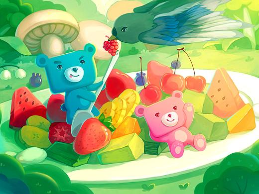 兰迪直播课 儿童插画 第二弹