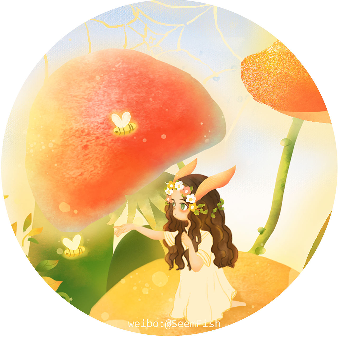 魔幻森林（图ZMjE4Mzg5NzM2） - 商业插画 - 站酷设计师SeemFish原创素材 - 站酷ZCOOL