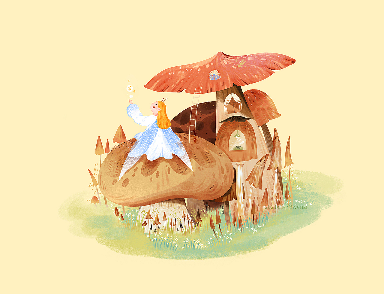 产品插画设计 / 儿童文学封面近期合集|插画|商业插画|阿修wenzi