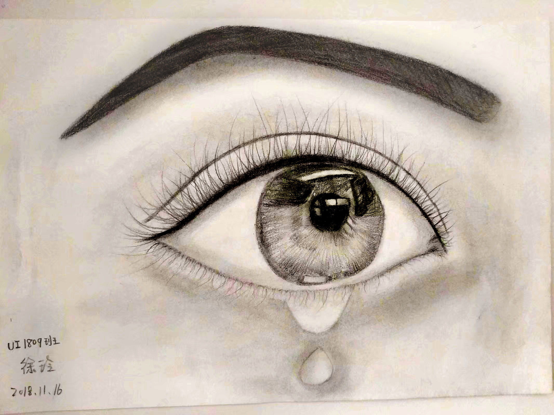 【素描】如何用铅笔画一个逼真的眼睛【TankedStudio】_绘画_生活_bilibili_哔哩哔哩