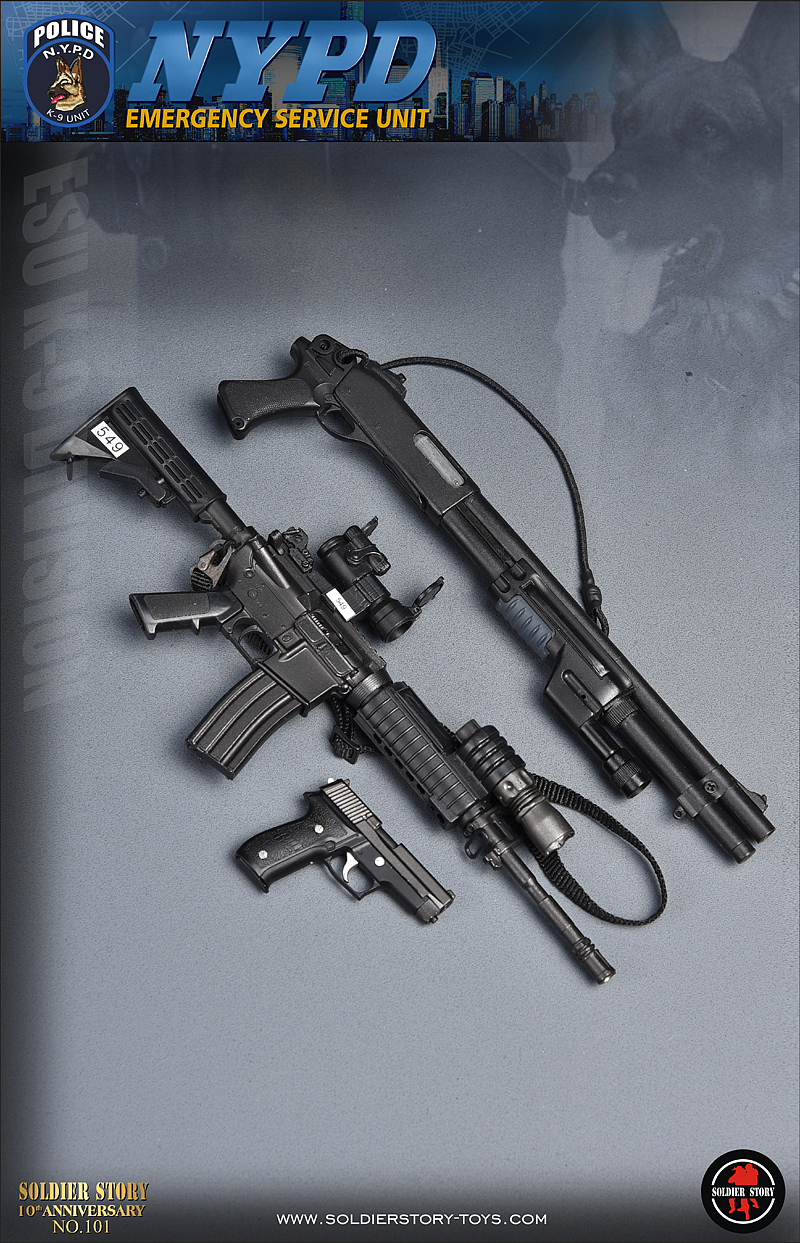 Soldier Story十周年纪念版，纽约特警（NYPD）（图ZMTExMDAwMzcy） - 手办/模玩 - 站酷设计师SoldierStory原创素材 - 站酷ZCOOL