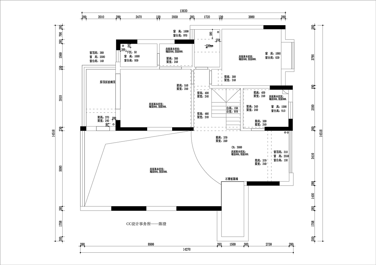 《CC设计事务所》 颐和佳园——法式轻奢（图ZMjY2MjgzMTIw） - 家装设计 - 站酷设计师湖南澄舍建构原创素材 - 站酷ZCOOL