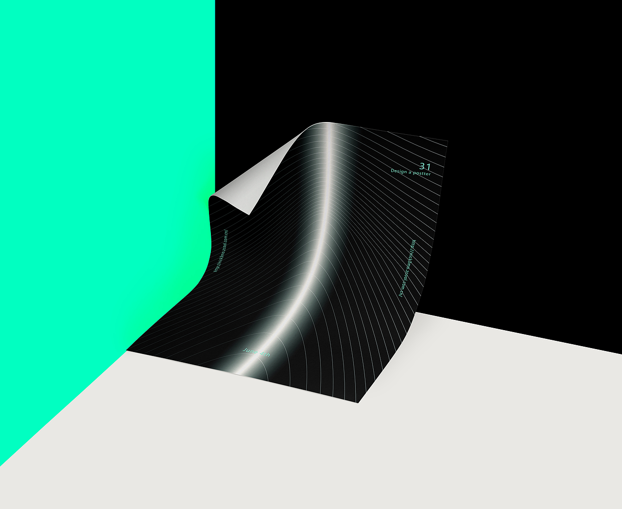 31 days | One day design a poster（图ZODEyNDAwMzY=） - 海报 - 站酷设计师隆隆哥哥原创素材 - 站酷ZCOOL