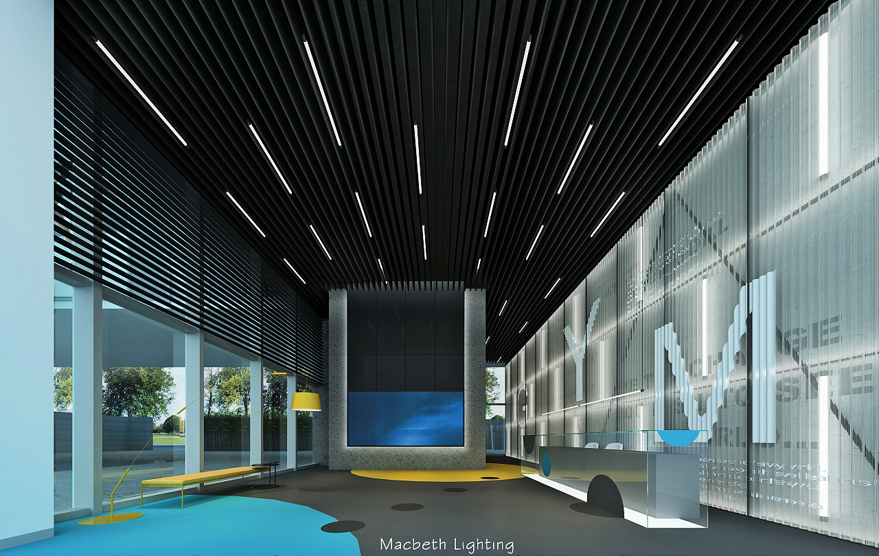 公司之前作品——运动会所灯光设计