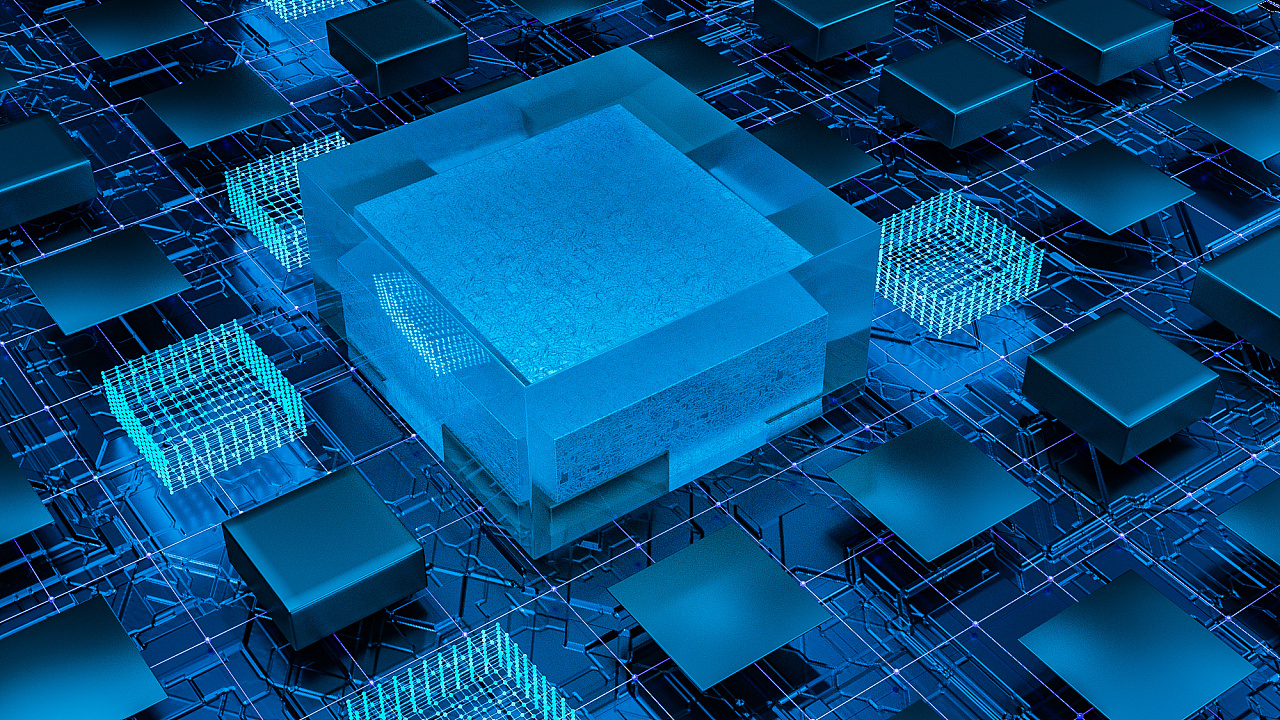 科技感加发光材质练习