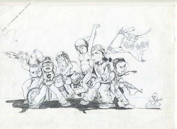 连环画、漫画、插画2004年左右的涂鸦本