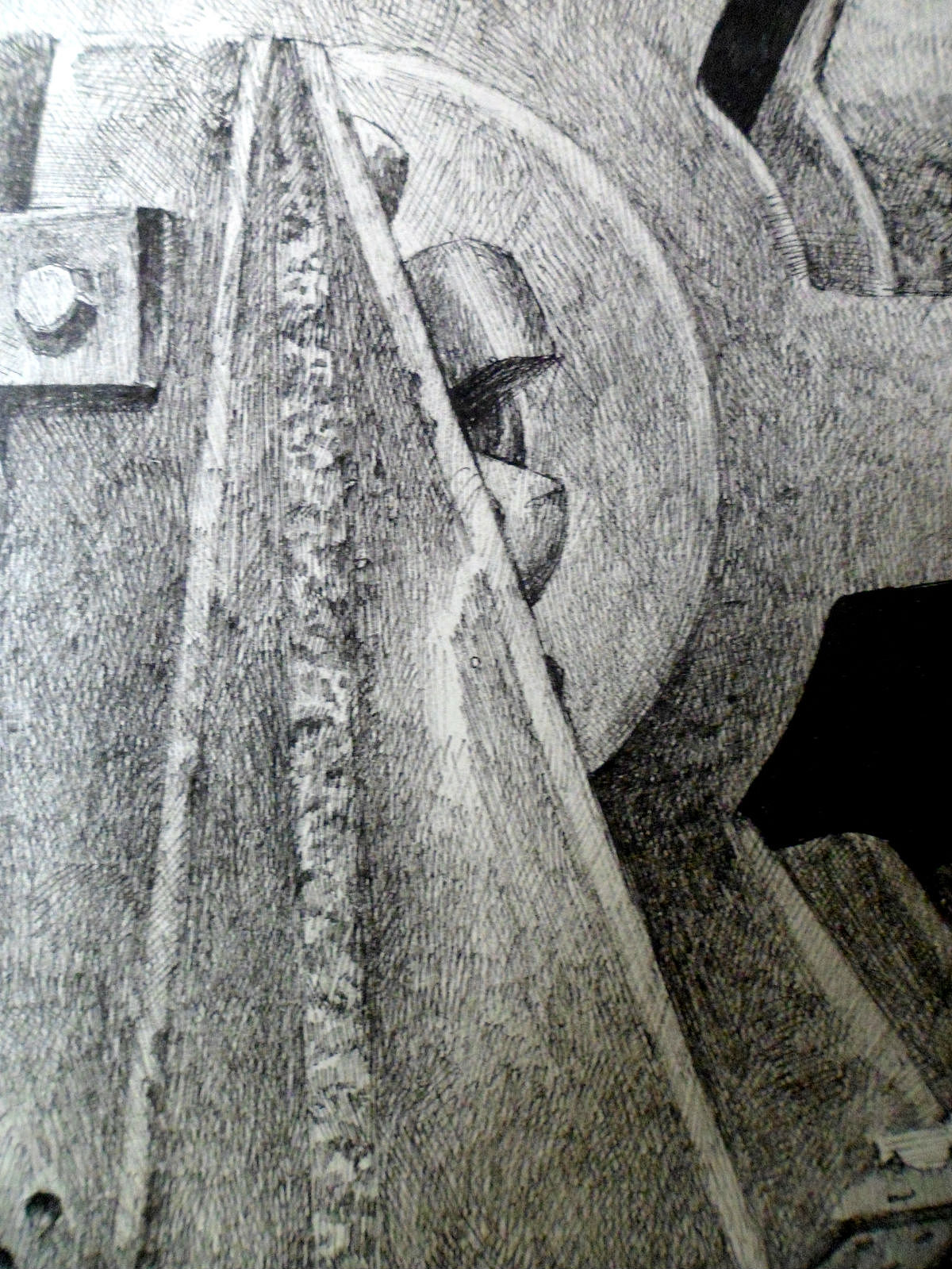 钢笔画 时间齿轮（图ZNTk1MDYzNg==） - 绘画 - 站酷设计师舒展原创素材 - 站酷ZCOOL