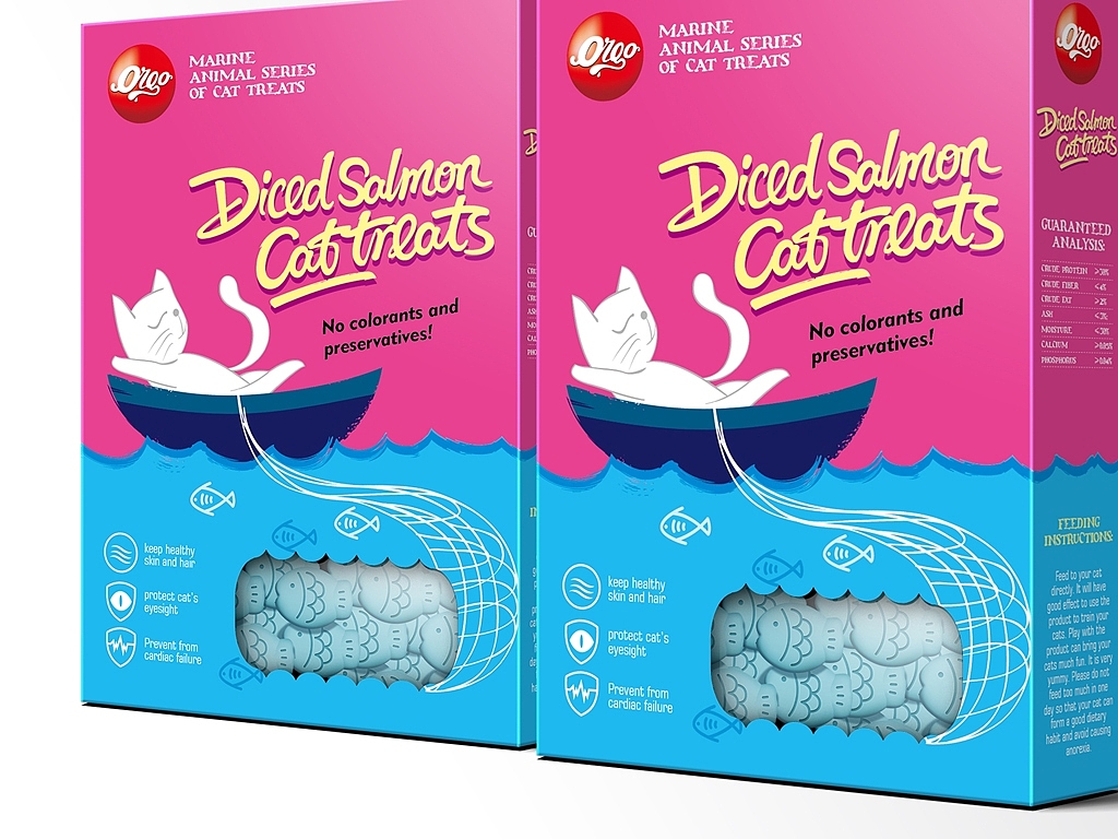 O 欧果猫粮（图ZNzI0MzE5Njg=） - 包装 - 站酷设计师Collin2016原创素材 - 站酷ZCOOL