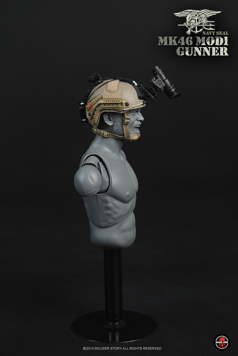 SoldierStory 美国海军海豹突击队 MK46 MOD1机鎗手（图ZMTExMDIwMjgw） - 手办/模玩 - 站酷设计师SoldierStory原创素材 - 站酷ZCOOL