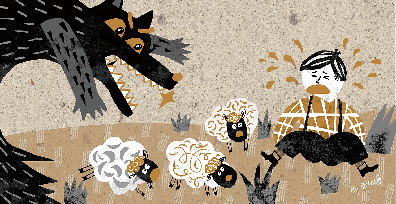 wolfiscoming英文小绘本已出版