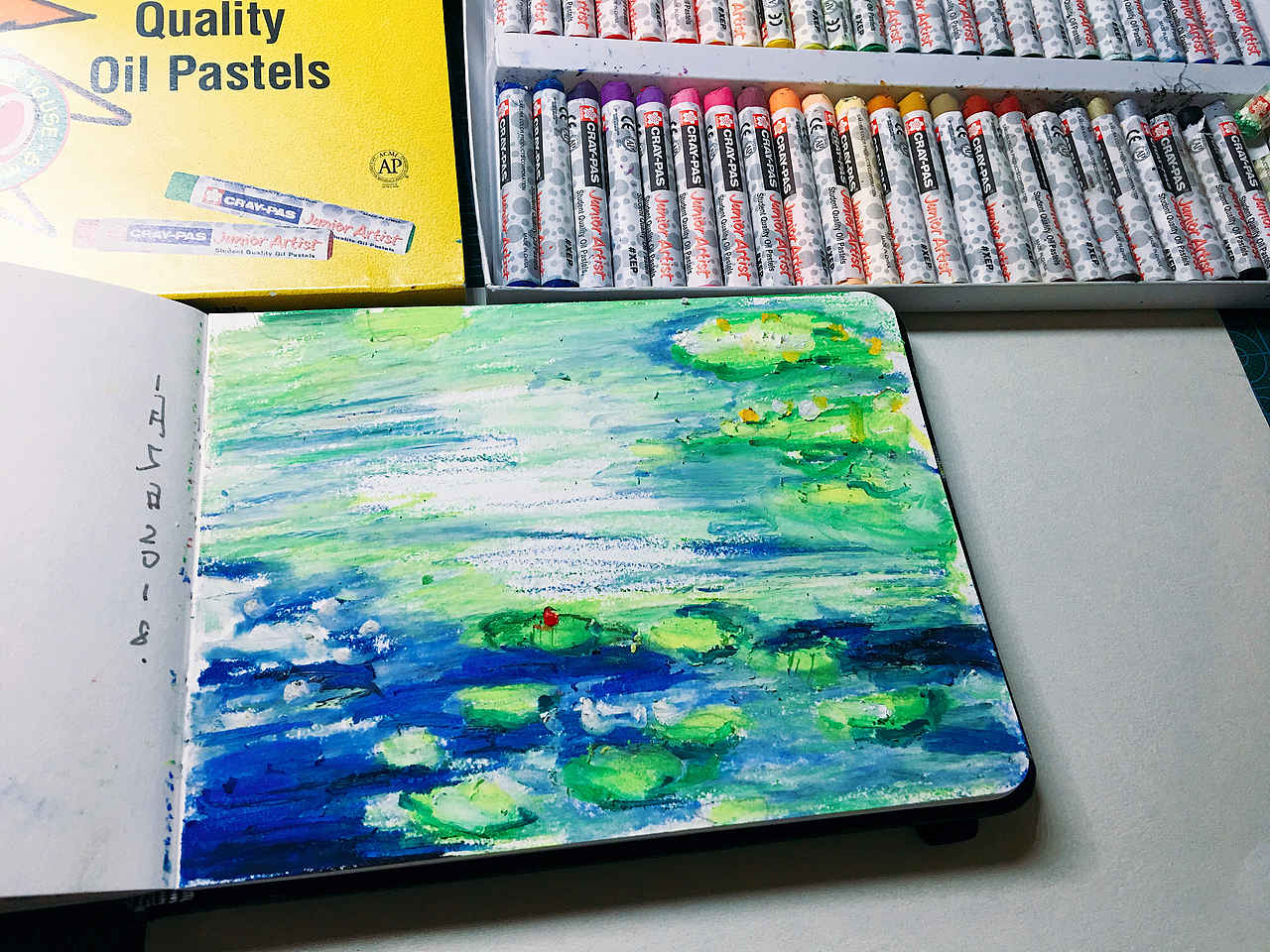 Oil Pastel 练习
