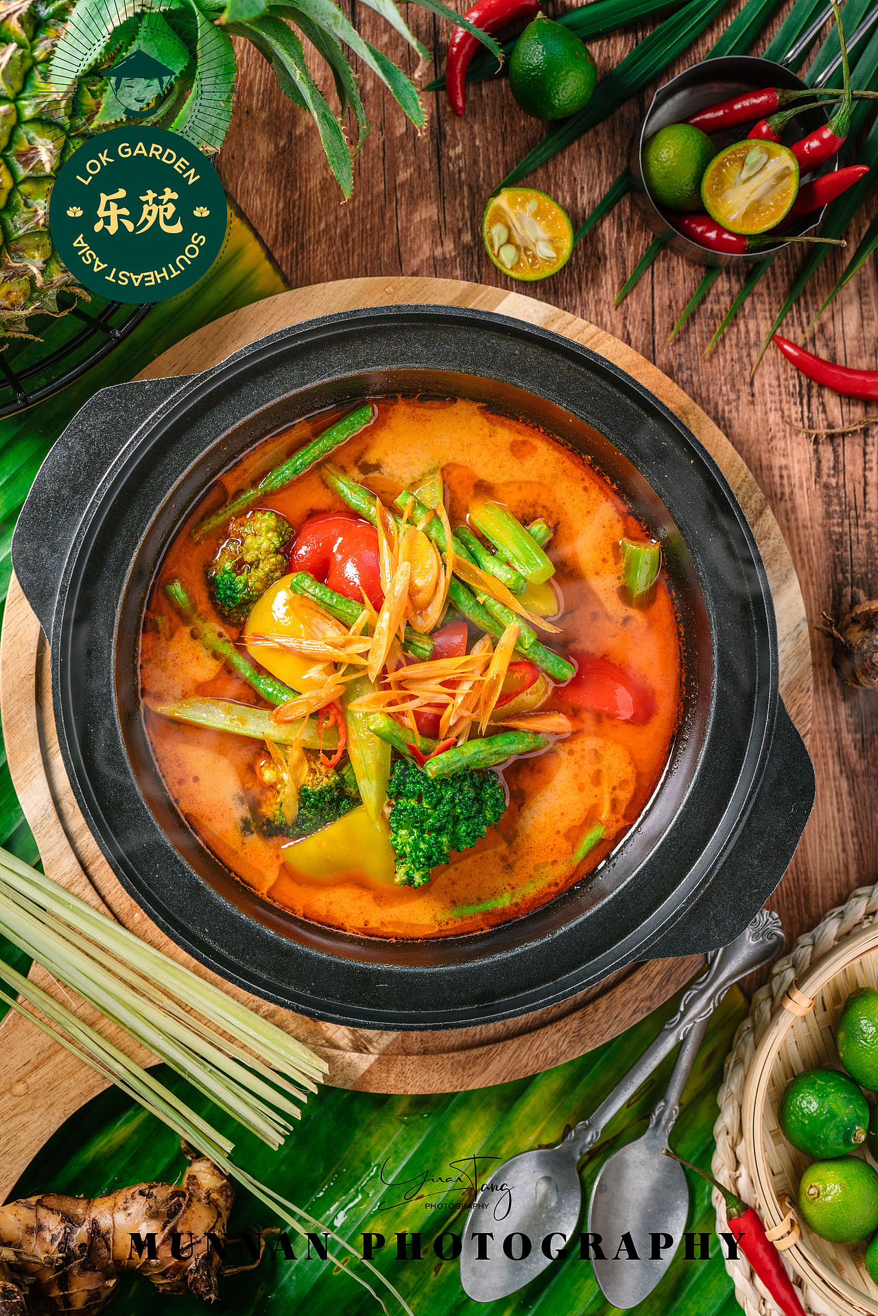 东南亚美食菜单拍摄/泰国菜/