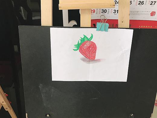 草莓手绘