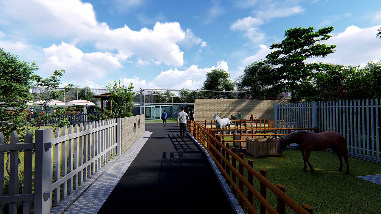 开放式萌宠乐园（图ZMjc4NDcwMzE2） - 景观设计 - 站酷设计师终身代号9527原创素材 - 站酷ZCOOL