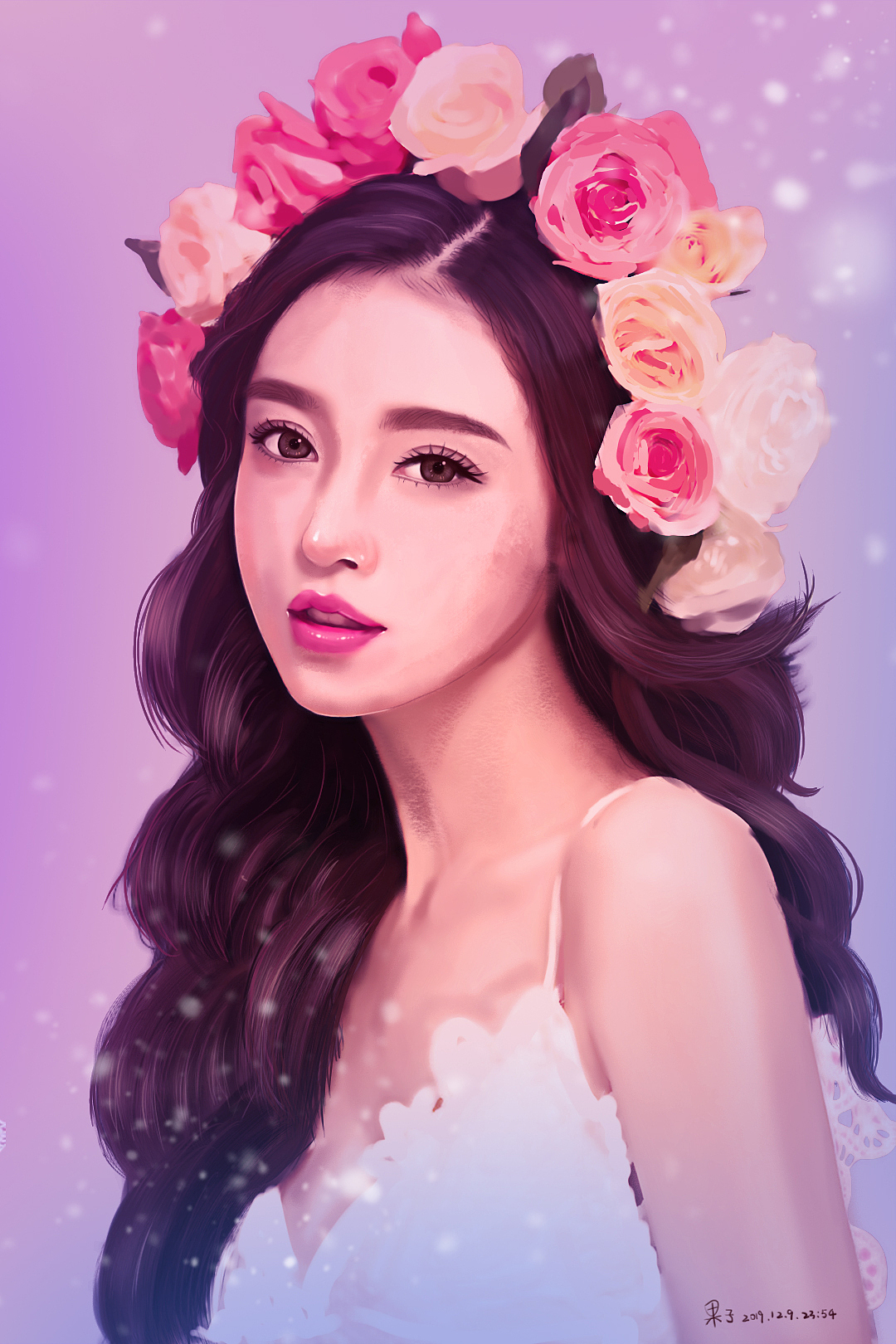 唯美（图ZMTg4NjAxNzky） - 艺术插画 - 站酷设计师青青果子原创素材 - 站酷ZCOOL