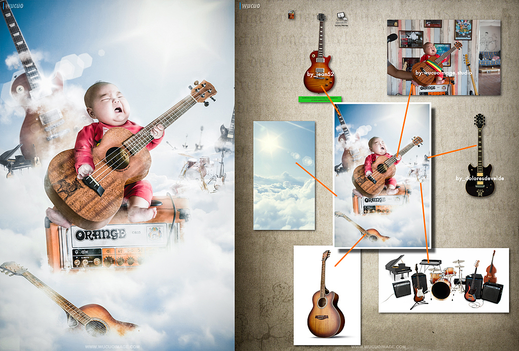 [照片合成] 创意合成 - Kids（图ZMTA0Mzk5NTk2） - 海报 - 站酷设计师pingQ原创素材 - 站酷ZCOOL