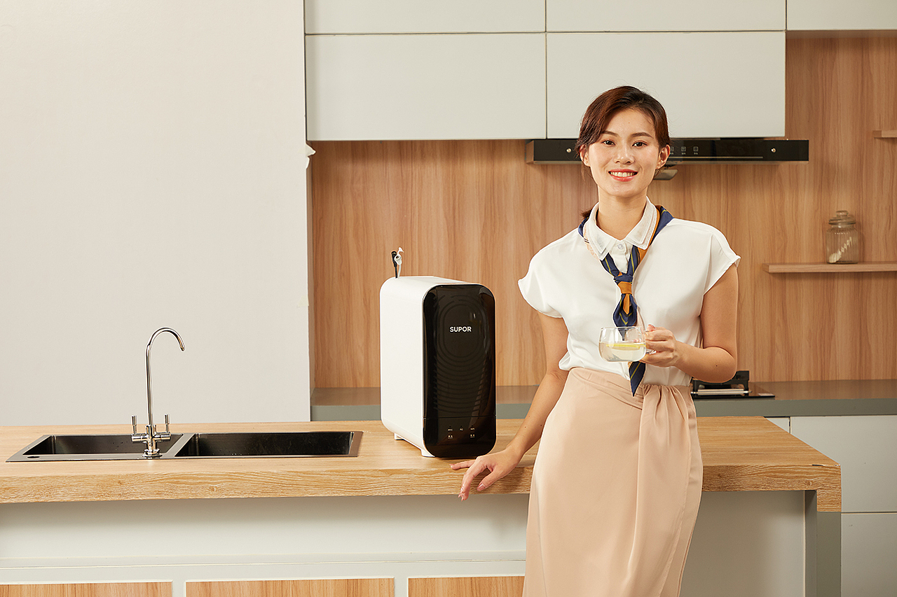 苏泊尔智能家电 202204 苏泊尔净水器 模特摄影