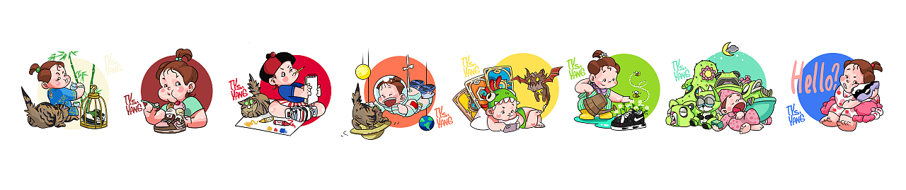 2020写给自己的“画”（图ZMjA5ODA5NjMy） - 创作习作 - 站酷设计师TYs_Yang原创素材 - 站酷ZCOOL