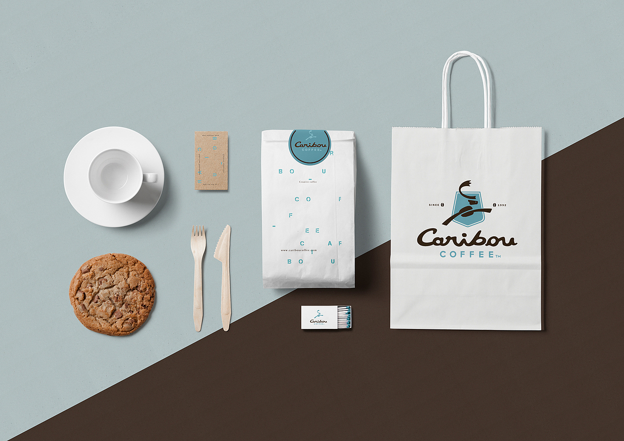 Caribou coffee 再設計（图ZMjM4NDQyNjg=） - 品牌 - 站酷设计师minvoke原创素材 - 站酷ZCOOL