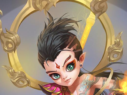 小哪吒（个人主页-ZMjc4Njk1NTY=） - 概念设定 - 站酷设计师破妖Py原创素材 - 站酷ZCOOL
