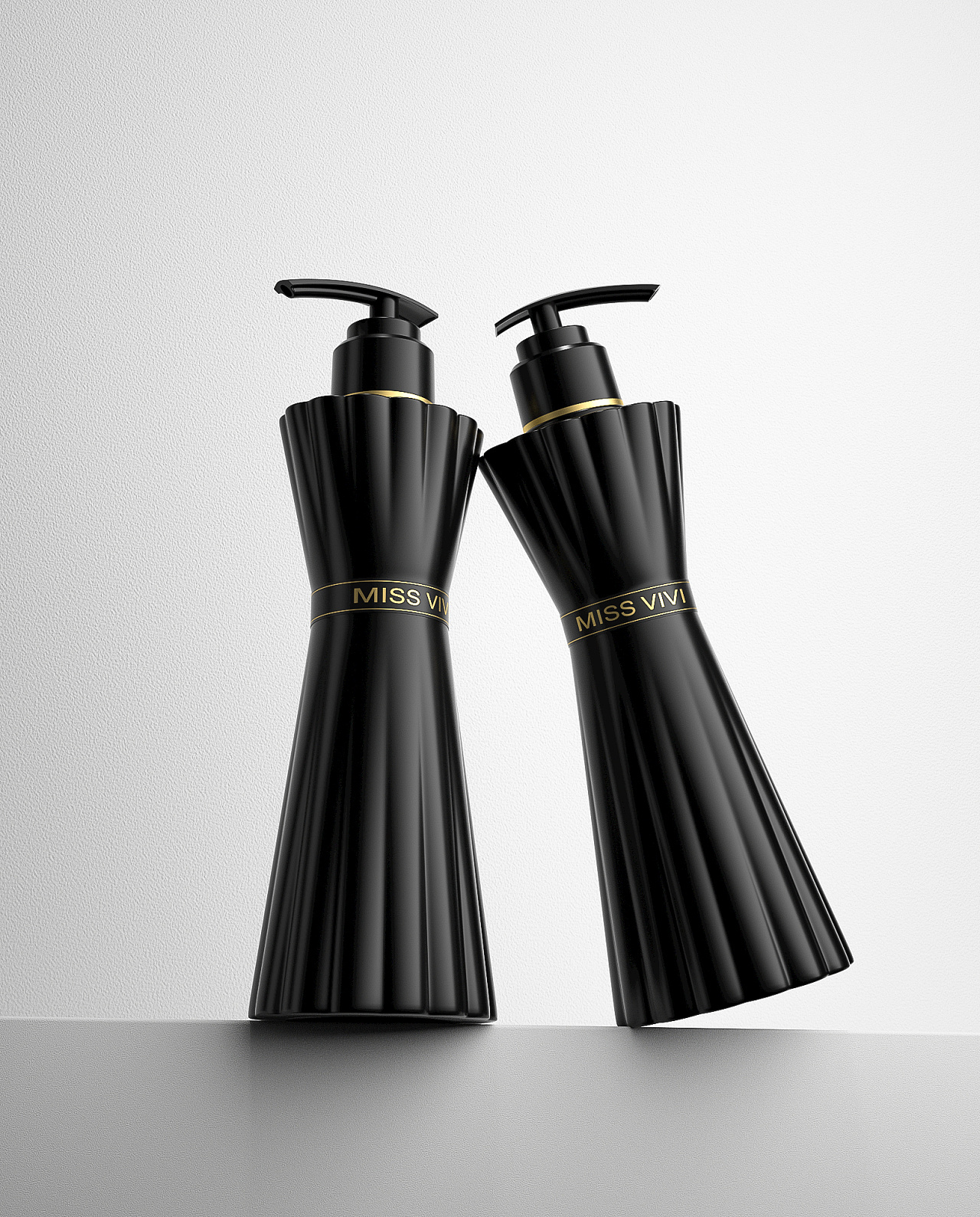 小魔裙揽世创意香氛洗护瓶型设计