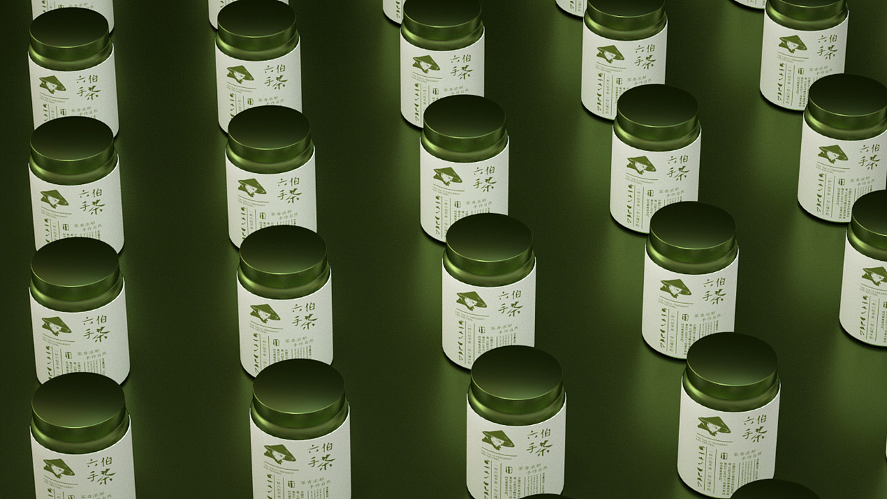 「六伯手茶」品牌包装设计 - 茶香浓郁·手作自然