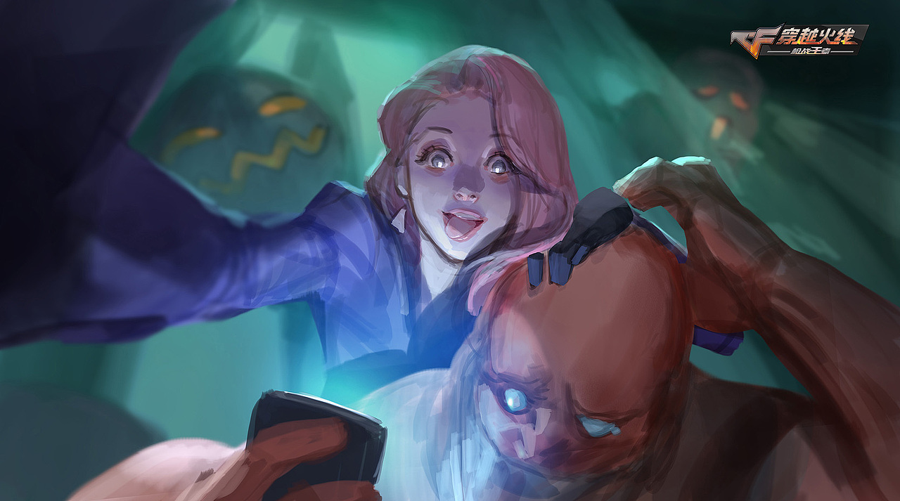 为游戏《穿越火线》云悠悠创作的角色插图（图ZMjg4Mjk2MDM2） - 游戏原画 - 站酷设计师7thorange原创素材 - 站酷ZCOOL