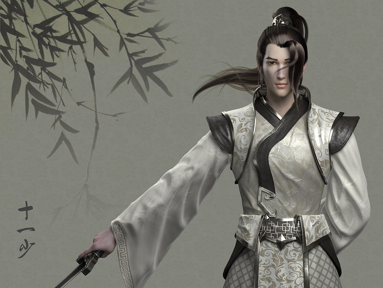 cg角色渲染（图ZODQwNjI2MDQ=） - 人物/生物 - 站酷设计师十一少原创素材 - 站酷ZCOOL