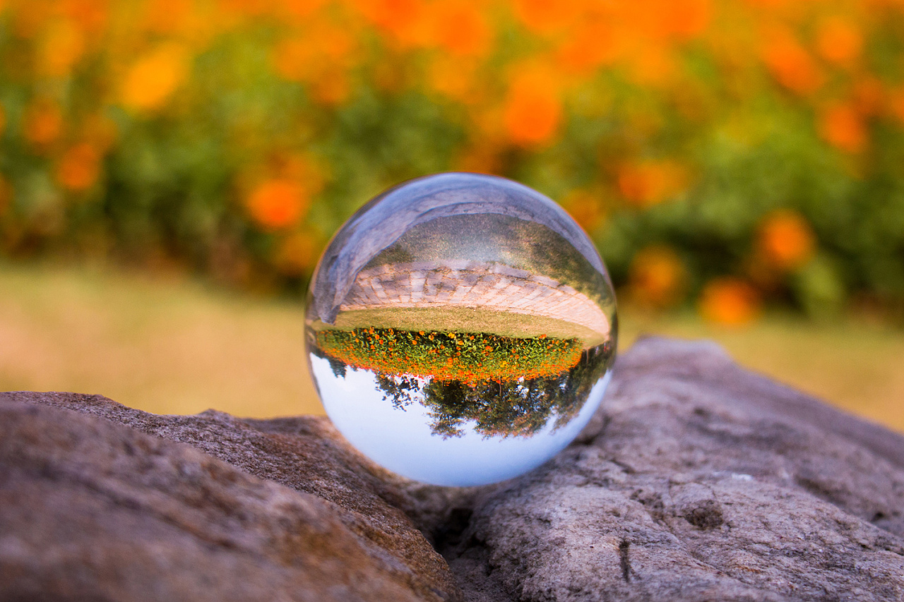 微缩景观-玻璃球主题摄影