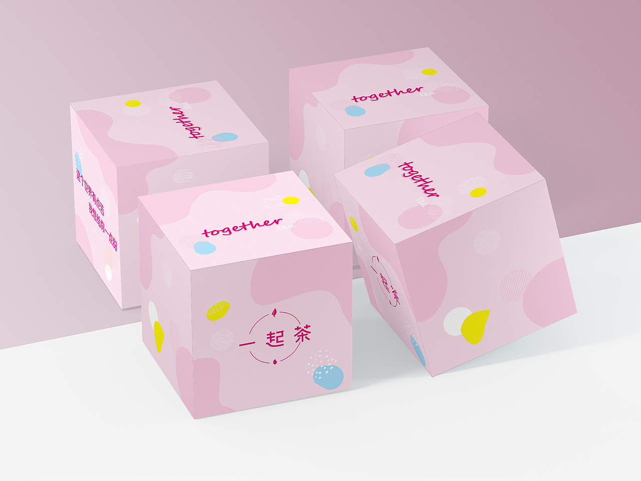 一些小吃包装盒