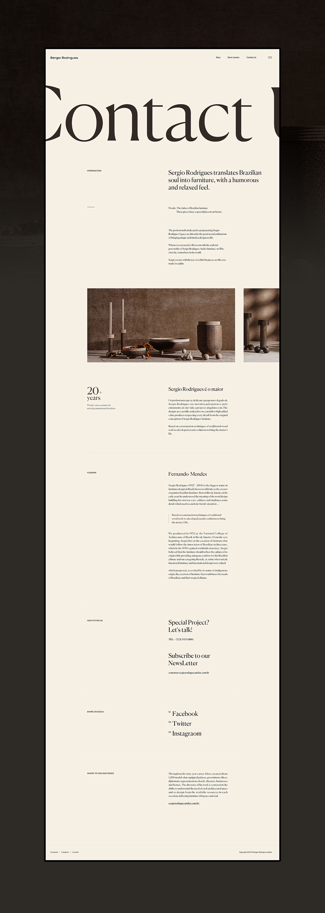 Sergio Rodrigues Redesign